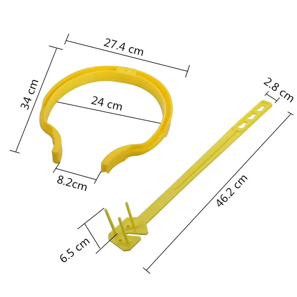 1 Pcs Pig Insemination Clip Holder Sows Insemination Fertilization Artificial With Auxiliary Clamping Ring