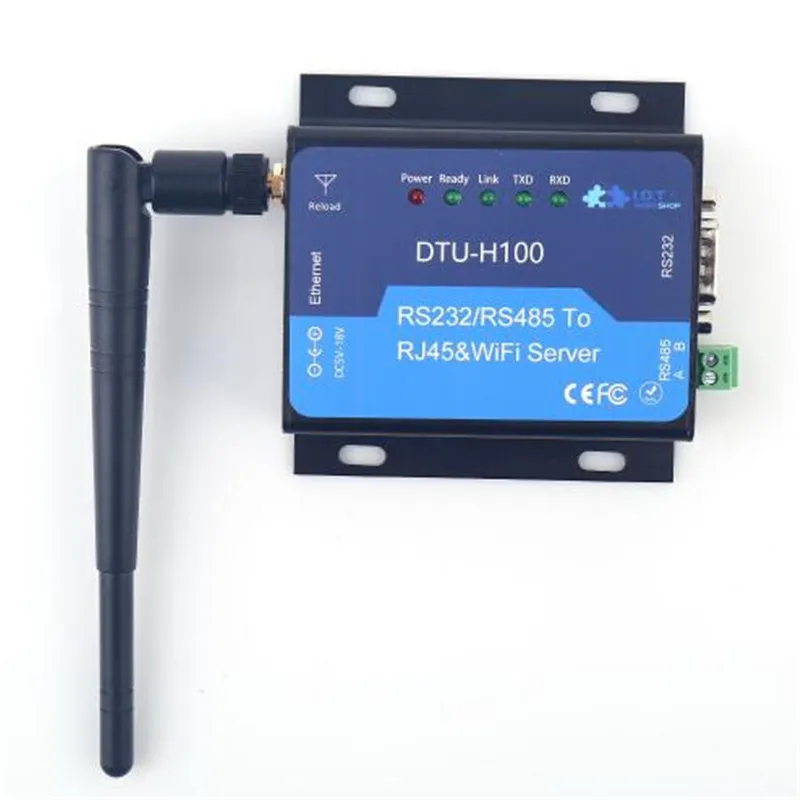 

Последовательный сервер DTU H100, промышленный модуль Wi-Fi RoHs Wifi UART RS232 RS485 к RJ45, преобразователь, интерфейс Ethernet, STA, бесплатная доставка