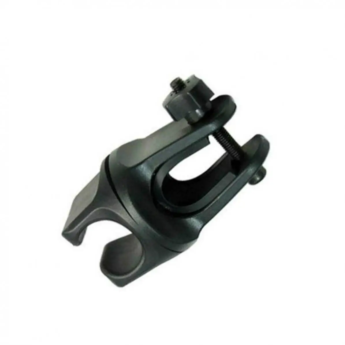 360 Swivel Bicycle Bike Cycle Front Mount LED Headlight Holder Clip Rubber for 20-26mm Diameter Flashlight