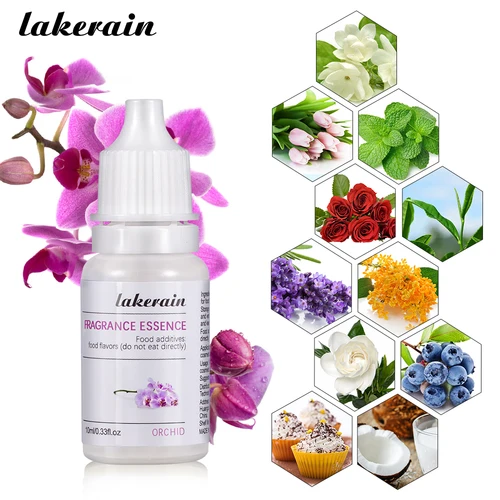 Aceite aromático de fruta pura, difusor de aceites esenciales de 10ml, aceite aromatizante de fresa para brillo de labios, fabricación de jabón artesanal, esencia de brillo de labios