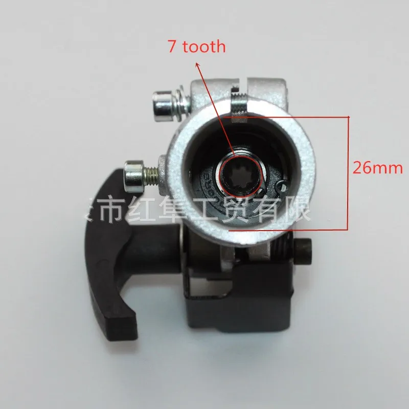 Imagem -05 - Trimmer Extension Splines Quick Connector Multiti-brushcutter Alumínio 7t 9t 26 mm 28 mm