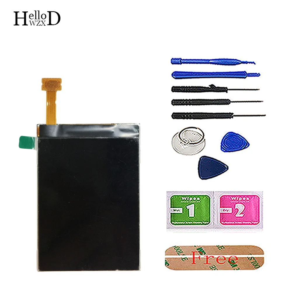 LCD Display For Nokia X5-00 6202c 6208 6120 N82 E66 N78 N79 E52 E75 C5-01 Mobile Phone LCD Screen Digitizer Display Tools