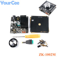 ZK-1002M 100W+100W Bluetooth-compatible 5.0 Power Audio Amplifier board Stereo AMP Amplificador Home Theater AUX USB