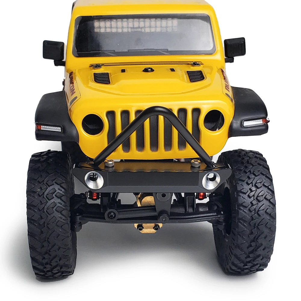 YEAHRUN SCX24 Front Bumper for 1/24 Axial SCX24 AXI90081 AXI00001 AXI00002 RC Crawler Car Bumper Upgrade Parts