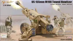 Merit 1/16 61602 US 155mm M198 Towed Howitzer Model Kit