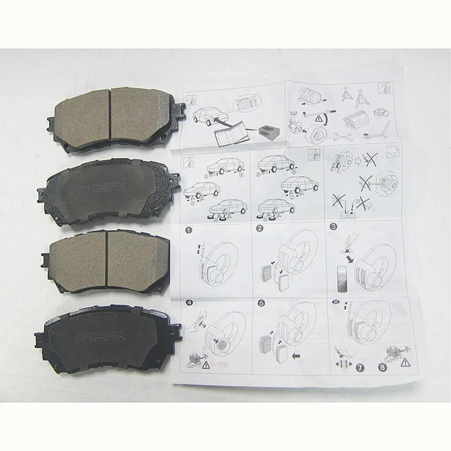 Car accessories high quality ceramics front brake pad for Mazda 6 2013-2021 GJ GL CX4 2015-2020