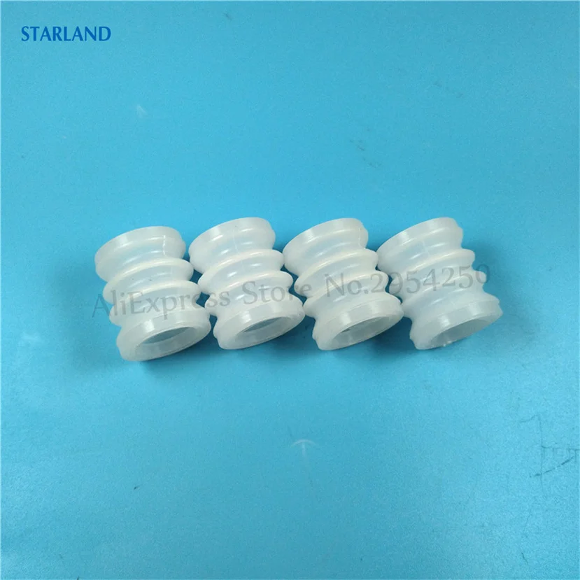 Силиконовая уплотнительная трубка машины для мягкого мороженого, эластичное кольцо, запасная часть, аксессуары, новая замена, 4 шт.