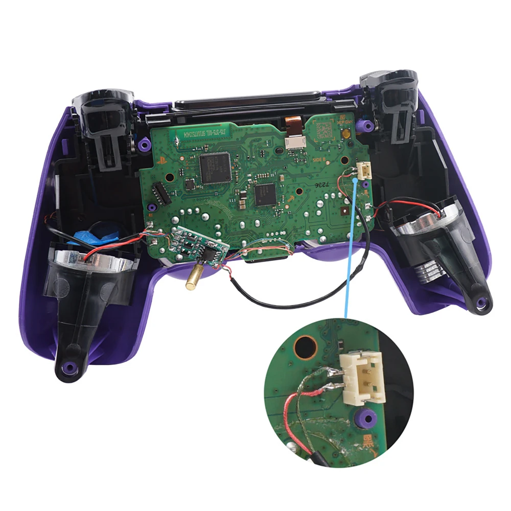 For PS4 Wireless Controller LED Light Board DIY Button Analog Joystick LED Light Board For PS4 Game Handle Repair Parts