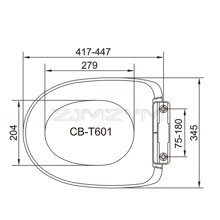 Imagem -05 - Assento para Vaso Sanitário com Aquecimento Inteligente tipo u v 100v220v Amortecedor Silencioso com Aquecimento Rápido Material Abs Temperatura Ajustável