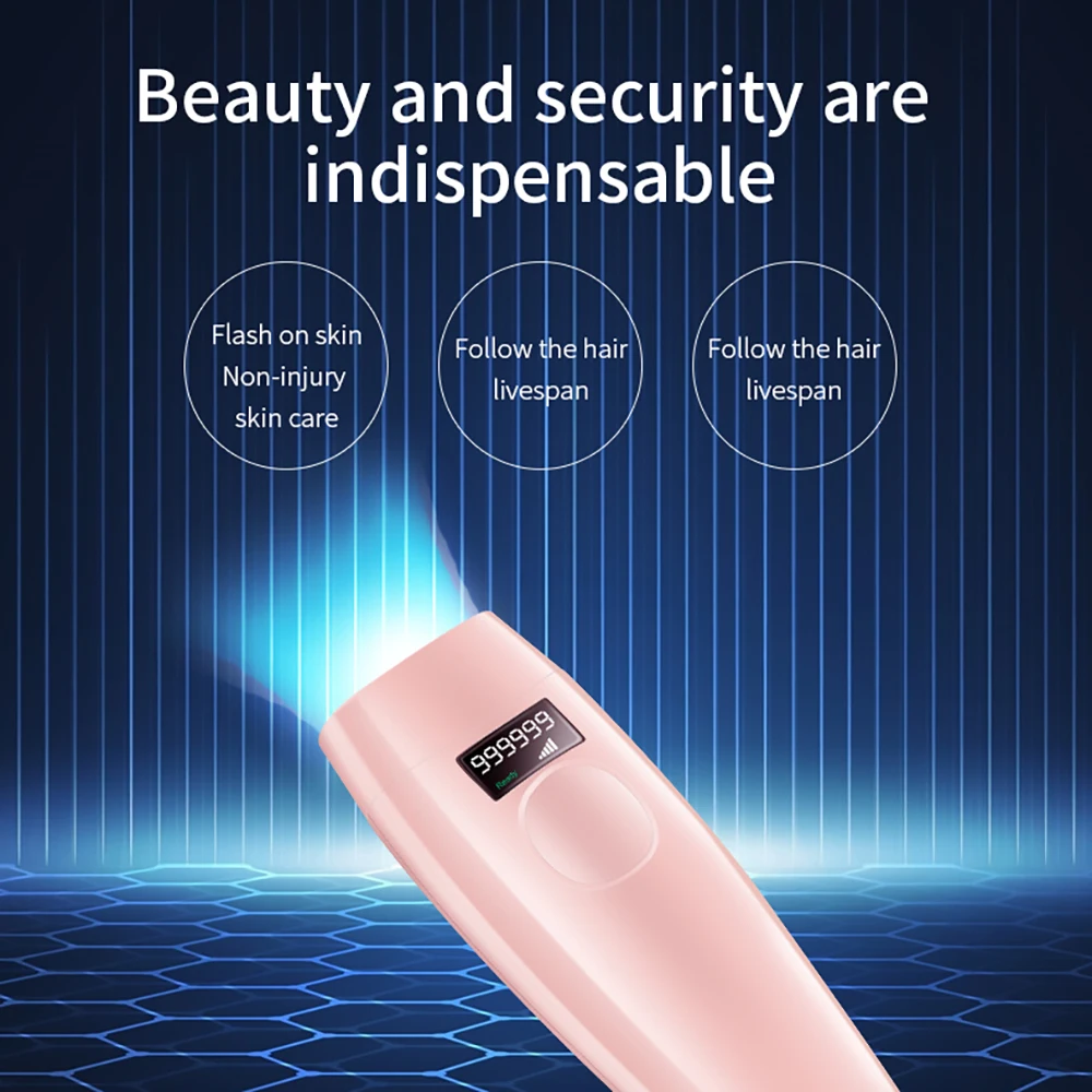 990000 LCD Display Flash Photoepilator Painless IPL Hair Removal Epilator For Women Electric Laser Epilator Depilador A Laser