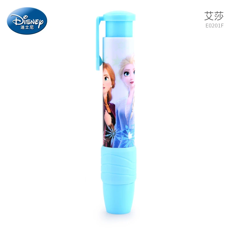 Disney Stationery Frozen 2 Elsa Princess Cute Erasers Marvel Spiderman Eraser Push Kawaii Eraser Prizes for Kids Christmas Gift