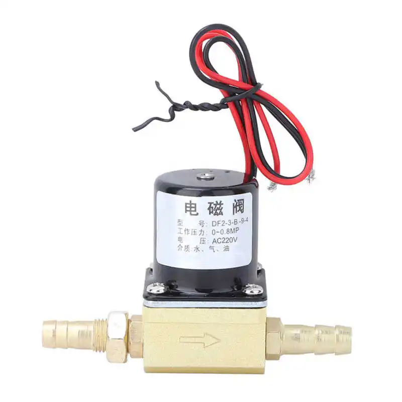 Welding Machine Solenoid Valve 0~0.8mpa for Water Gas Aron CO2 G1/8'' Electric Magnetic Solenoid Valve Pump Accessories