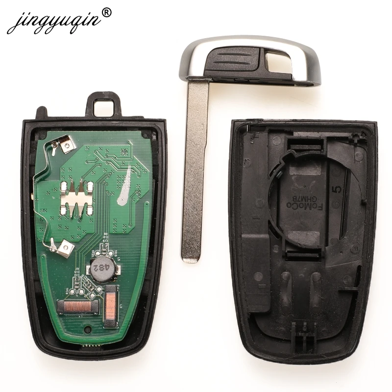 jingyuqin 434/868/902MHz ID49 Smart Proximity Key for Ford Mondeo Mustang Fusion F-250 F-350 F-450 F-550 2017 M3N-A2C93142600