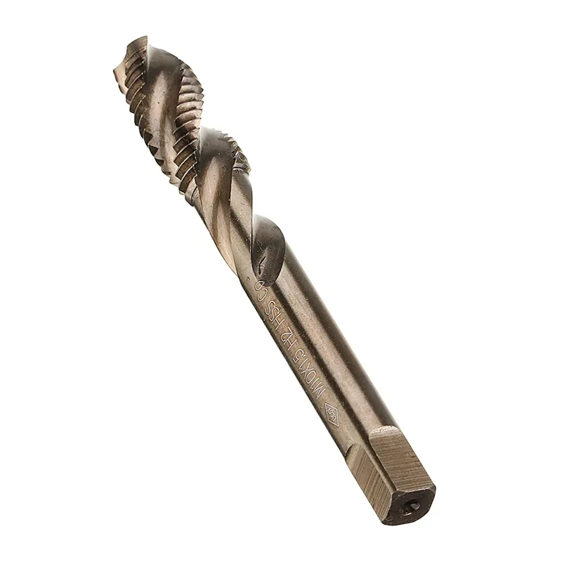Kobalts ch raube Gewinde bohrer Bohrer m35 HSS-CO Spiral flöte metrische M3-M12 maschine Hahn rechte Hand für Edelstahl Metall – Detail 8
