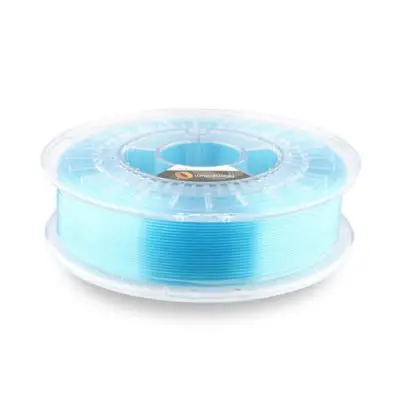 Filament PLA printer 3D brand filamentum Color Crystal Clear Iceland Blue 1.75mm 750 gr Crystal effect Ender Prusa