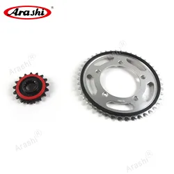 Arashi 17T / 45T Front Rear Drive Sprocket Set For BMW S1000XR S1000 XR 2014 2015 2016 2017 2018 2019 Gear Chain Pitch 525