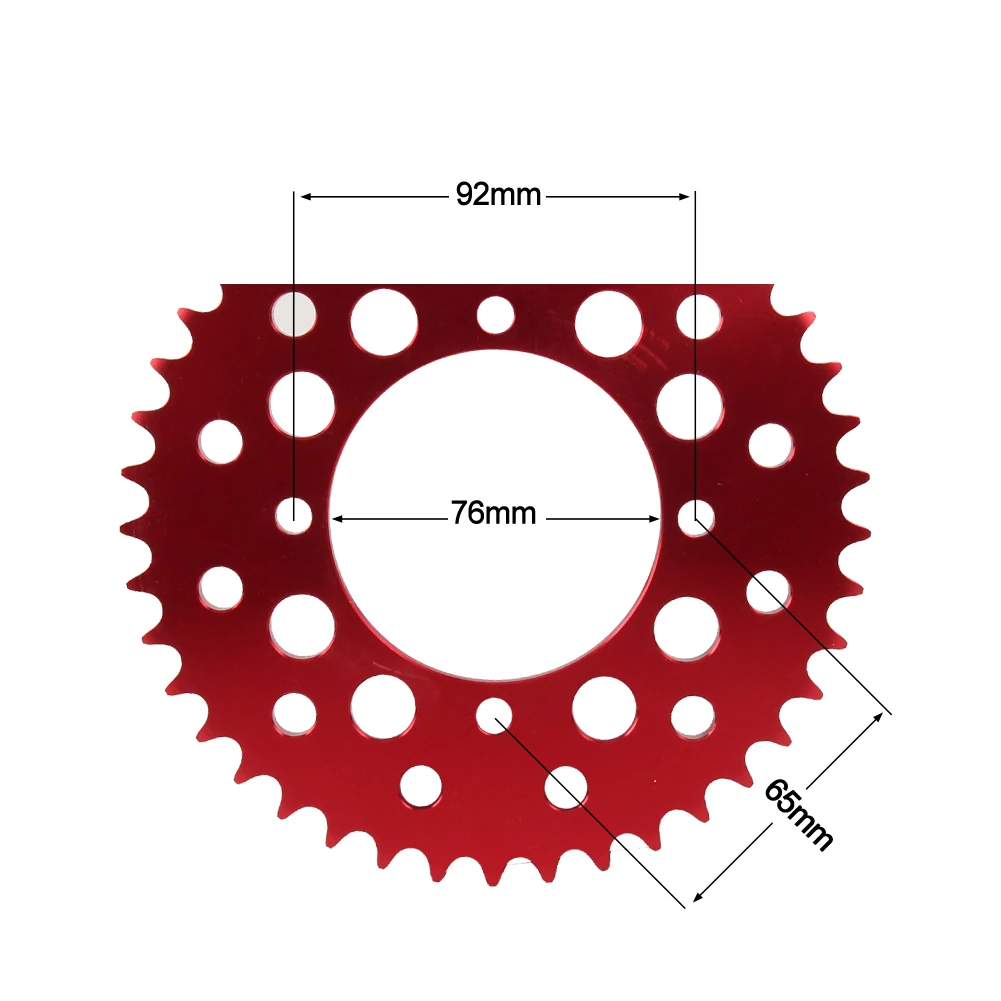 Chain Sprockets Cog For KTM Kayo Apollo 110cc 125cc 140cc 150cc 160cc 190cc CRF50 CRF70 TTR110 KLX100 Universal Motorcycle