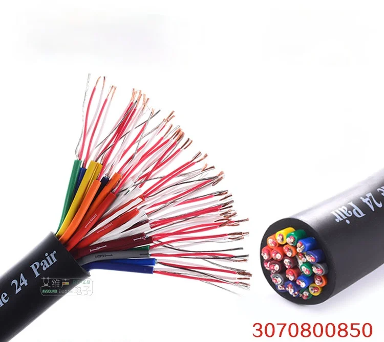 1 meter Taiwan SREXACT 24 cable car stage multi-core signal cable 24 channel audio signal line quick connection cable