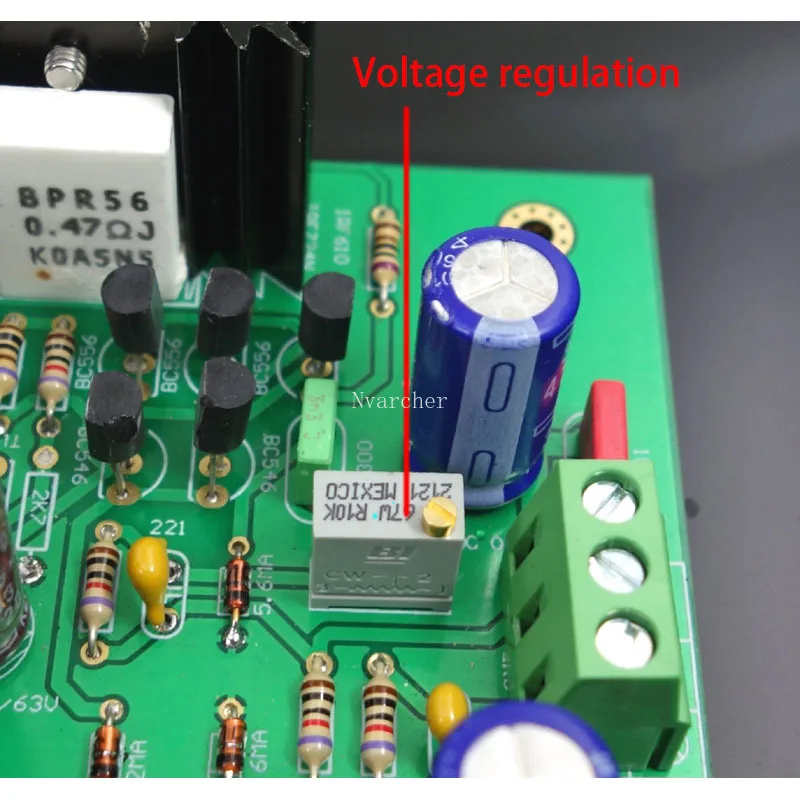 Sigma22-Tubo de campo de ruido UV Ultra bajo, componentes discretos, placa de potencia Servo positiva y negativa estabilizada por CC