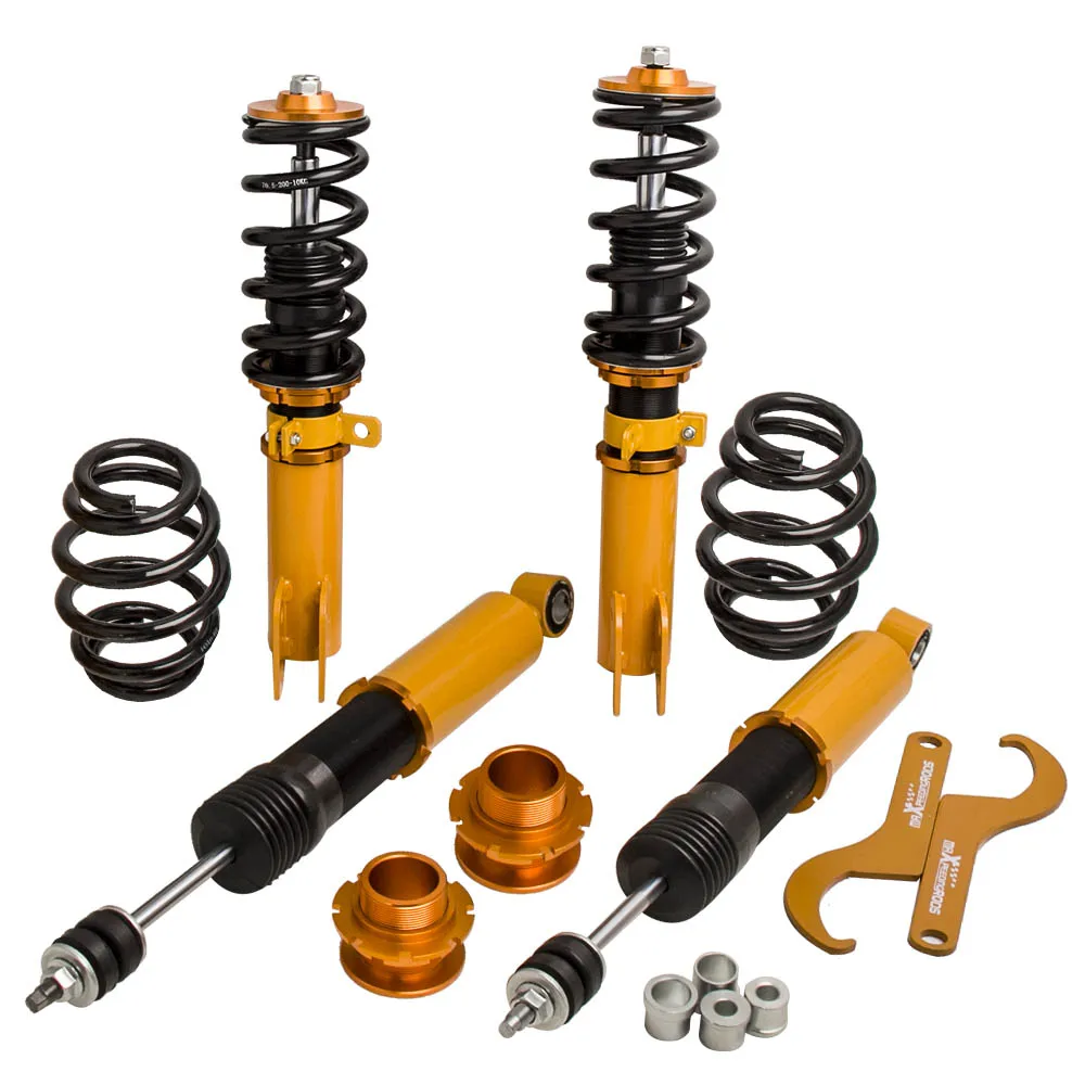 MAXPEEDINGRODS Coilovers Coil Suspension Adj Height Kit for Toyota Yaris XP130 XP150 2013-2017