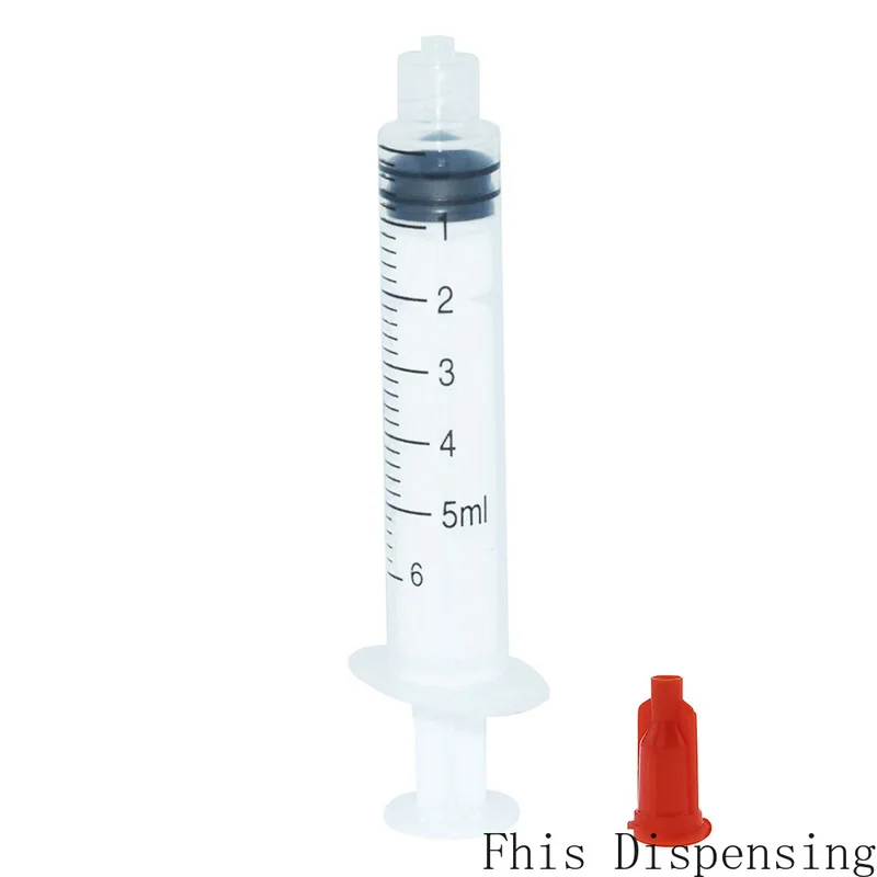 

Wholesale Dispensing Syringes 5ml/5cc Plastic Tip Cap Pack of 1000