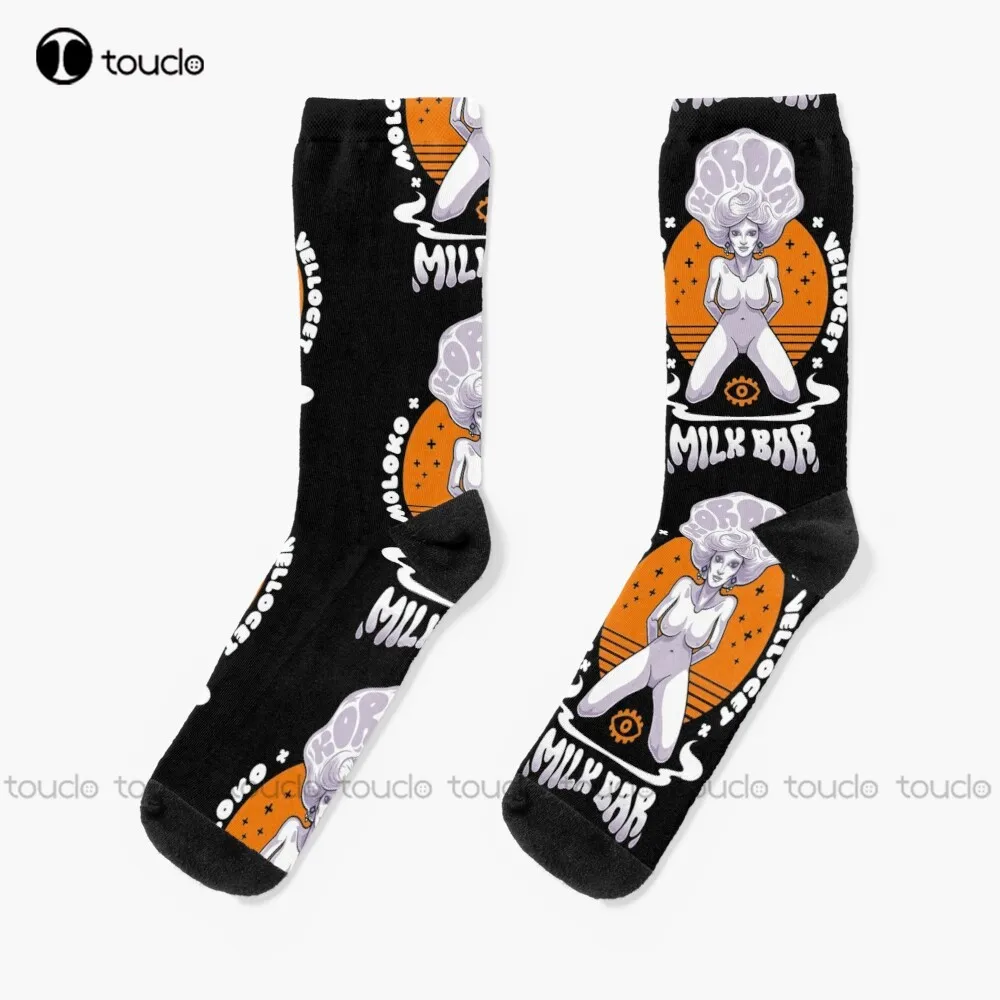 Clockwork Orange T-Shirt  Sci Fi Shirt  70_S T-Shirt  Stanley Kubrick Shirt Socks Mens Funny Socks Personalized Custom Gift