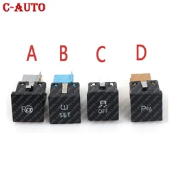 Car ASR SET Automatic Auxiliary Parking Radar Ops Automatic Rada Anti skid ESP Contro Switch Adjustment Assist Button For VW