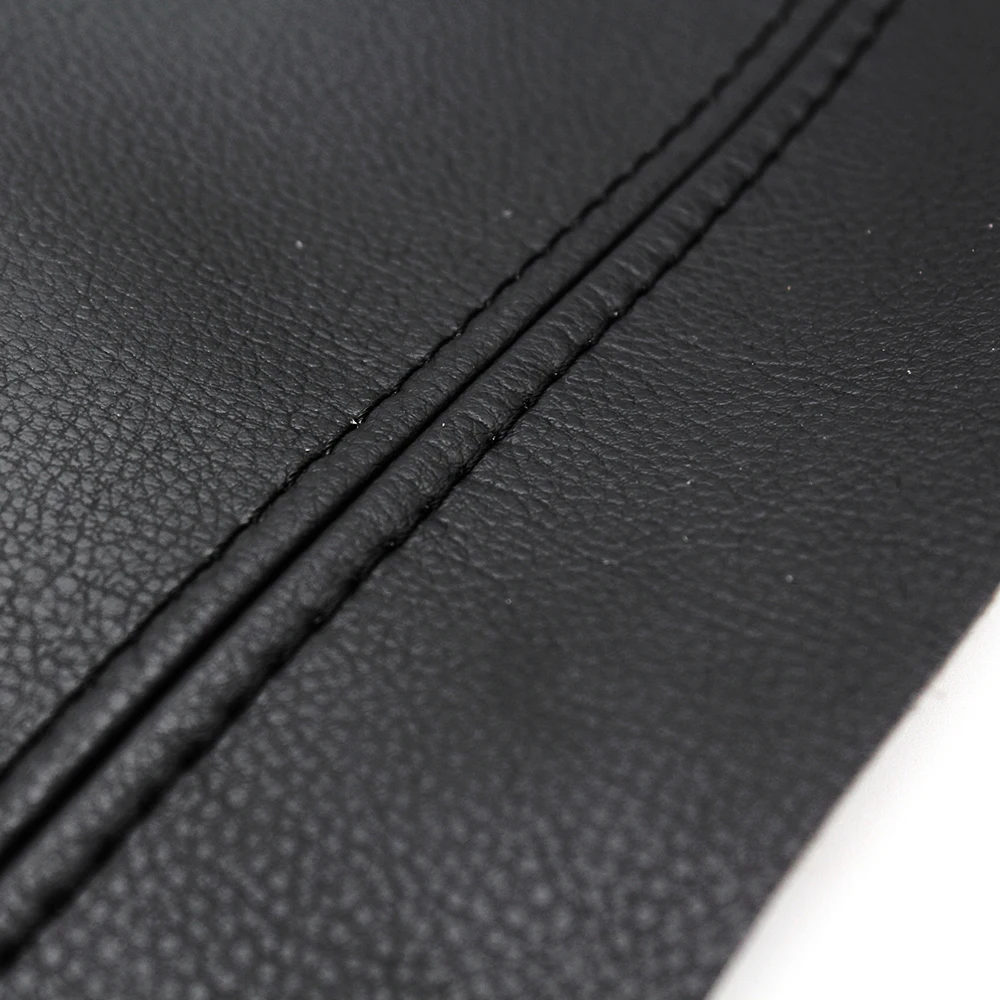 ONLY 3 DOORS Car Accessories Front 2 Doors Armrest Panel Microfiber Leather Cover Trim For VW Polo 2011 2012 2013 2014 2015 2016