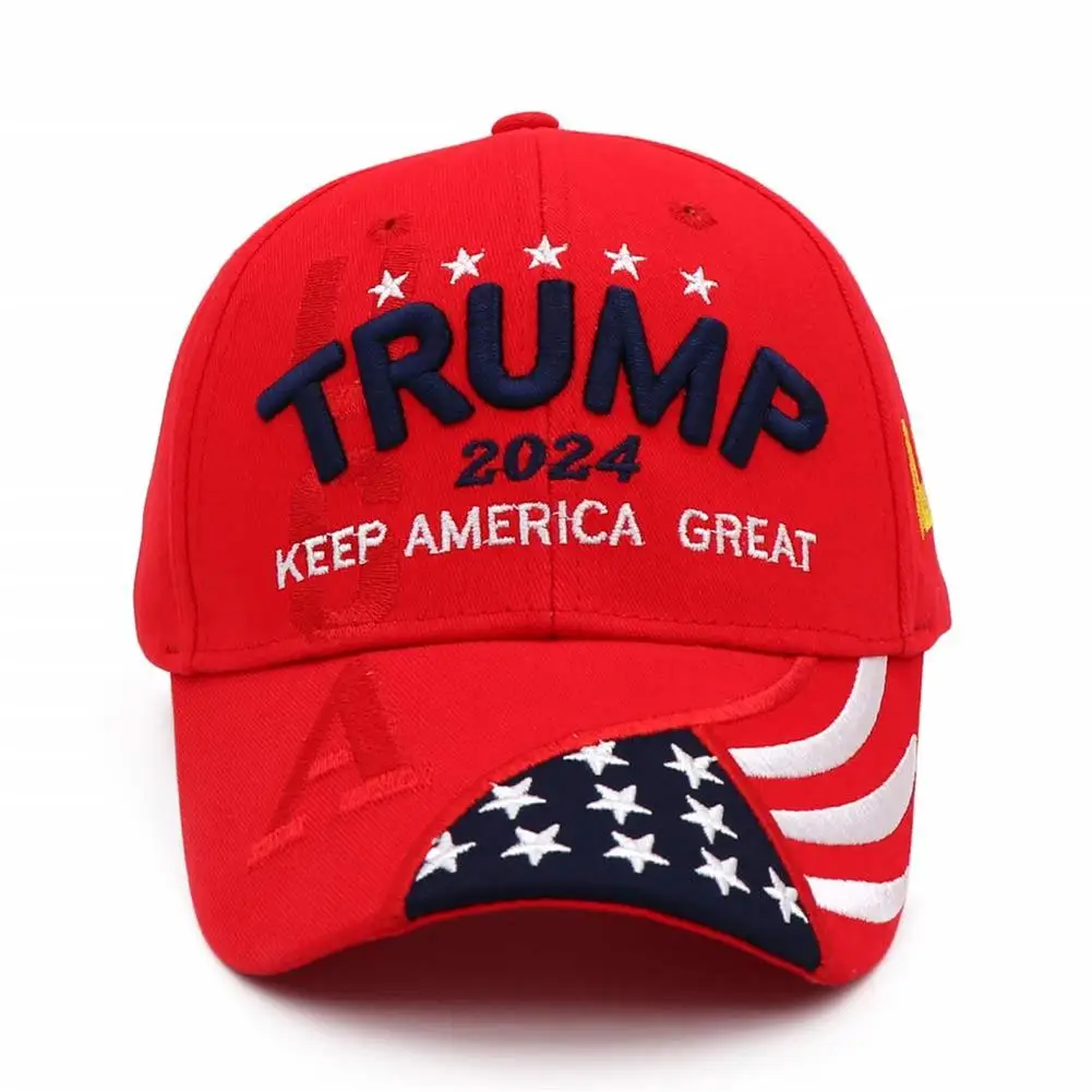 Donald Trump Hat 2024 Cap Keep America Great USA Embroidery Camo Hat Adjustable Baseball Hat