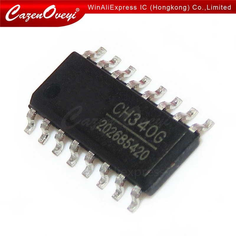 10pcs/lot CH340C CH340G CH341A CH341T CH375B CH376S CH376T CH340 CH341 CH375 CH376 SOP In Stock