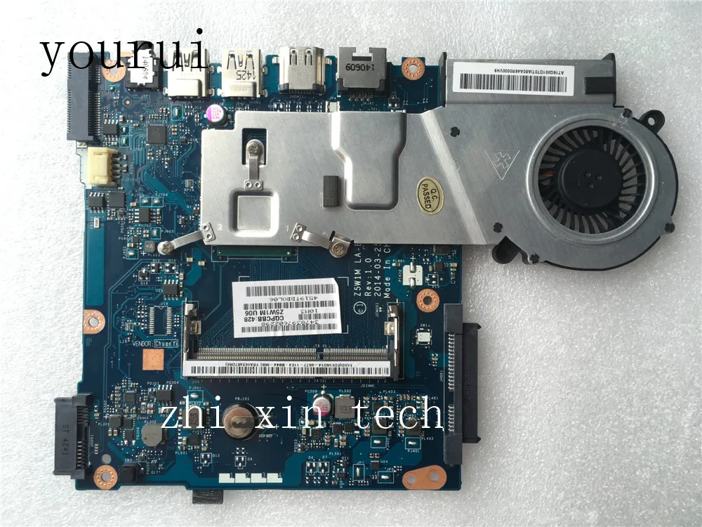 

yourui Z5W1M LA-B511P mainboard For Acer aspire ES1-511 Laptop motherboard DDR3 100% fully tested