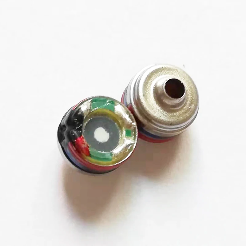 

Speaker unit diy earphone color 7mm with tuning hole outburst double moving coil composite unit bass analysis for ie800