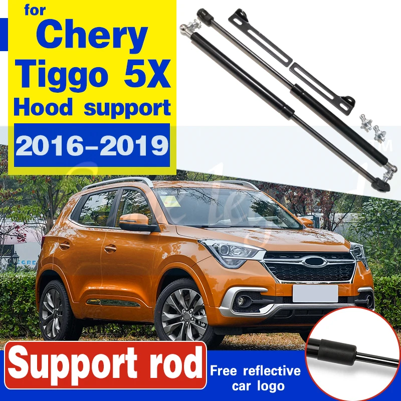 

For Chery Tiggo 5X 2016 2017 2018 2019 Front Bonnet Hood Modify Gas Struts Lift Support Shock Damper Accessories Absorber