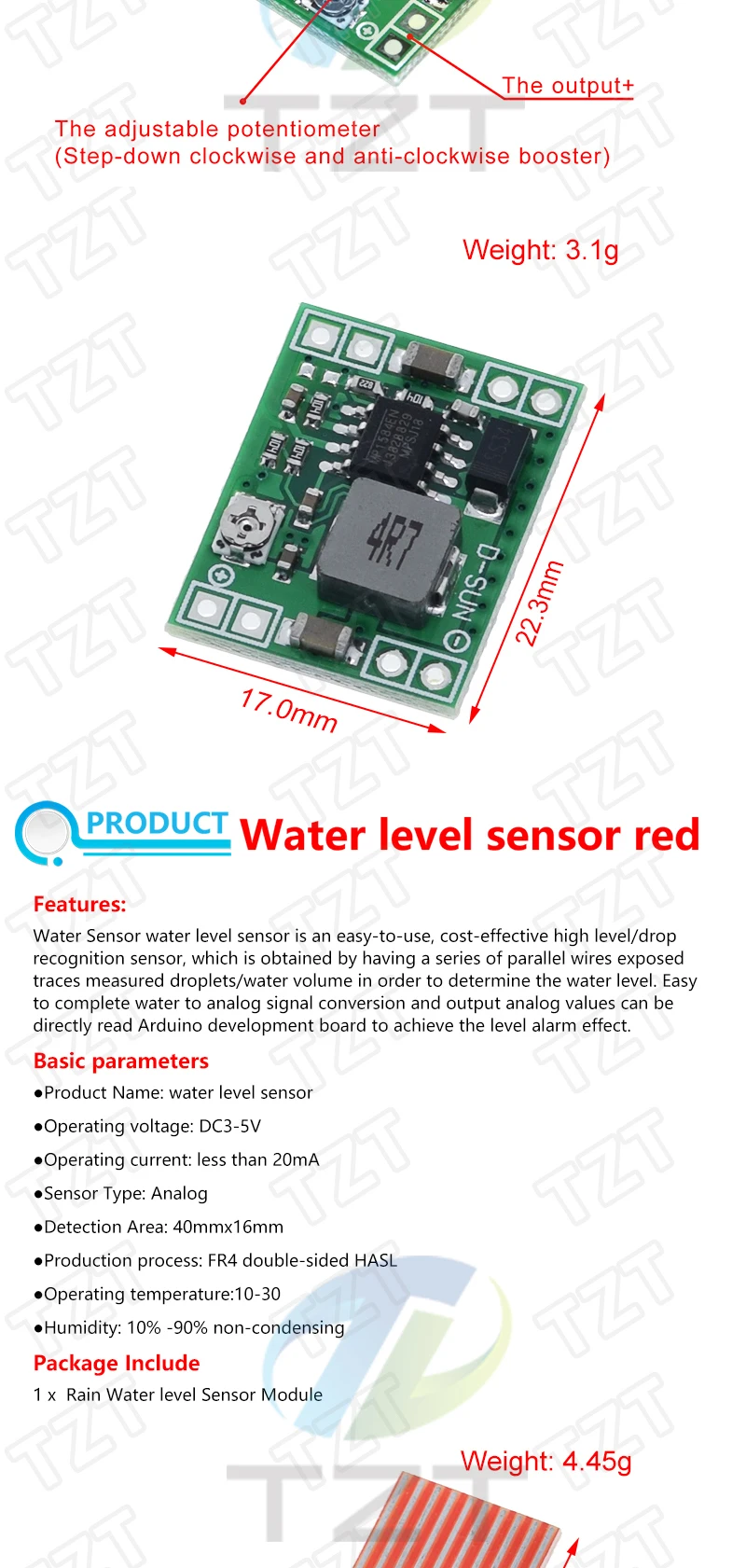 Für Arduino 45 Arten von Sensoren Digitaler Temperatur-Feuchtigkeits-RGB-LED-Boden-Buzzer-Ton-Ultraschall-Regentropfen-Sensormodul DHT11 – Detail 35