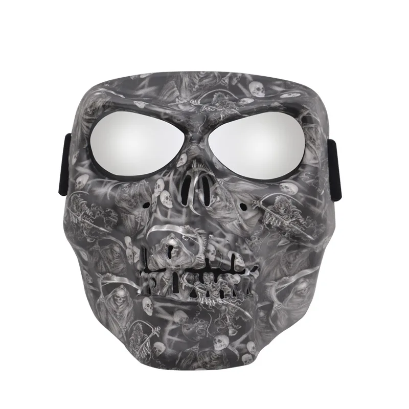 Explosiebestendig militair tactisch schedelmasker Gespecialiseerd Paintball Schieten Veiligheidsmasker Anti-impact CS War Game Airsoft-masker