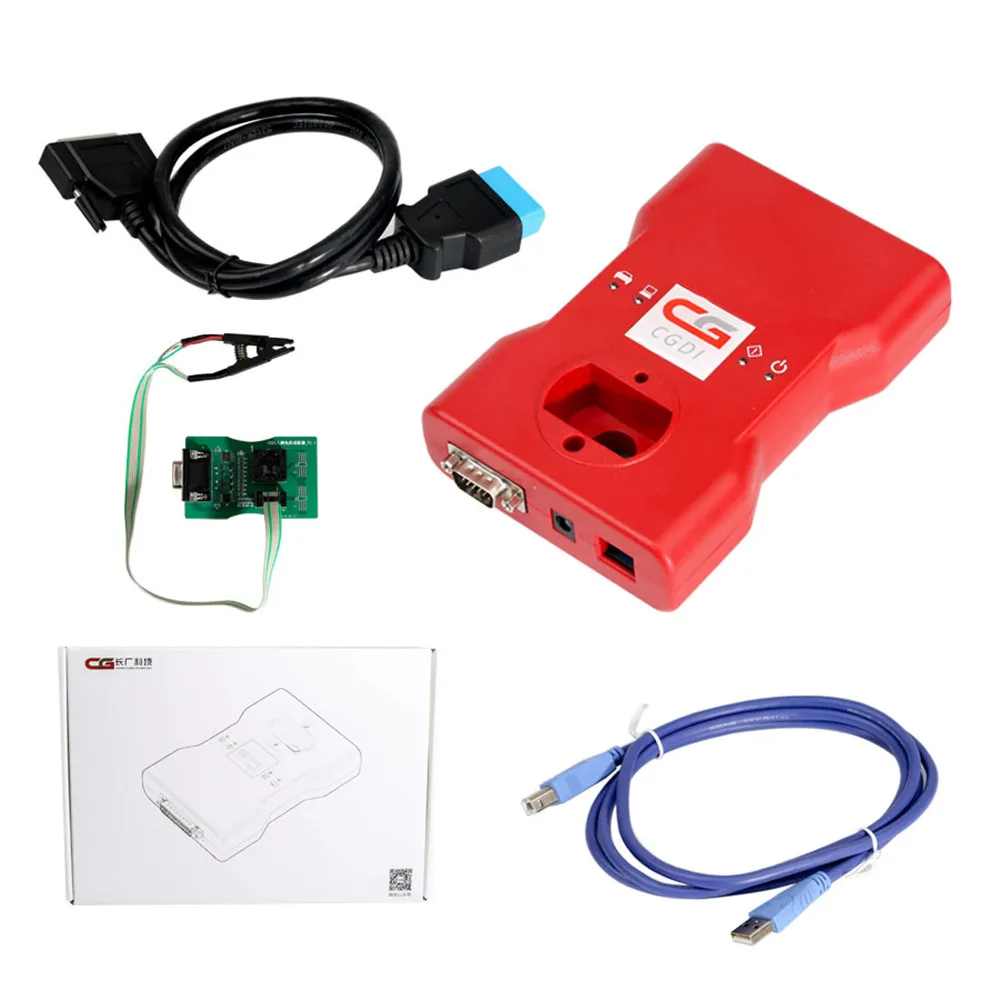 

CGDI MSV80 for BMW Key Programmer CAS1 CAS2 CAS3 CAS4 CAS4+ Include FEM/EDC Function With Reading 8 Foot Chip Clip Adapter