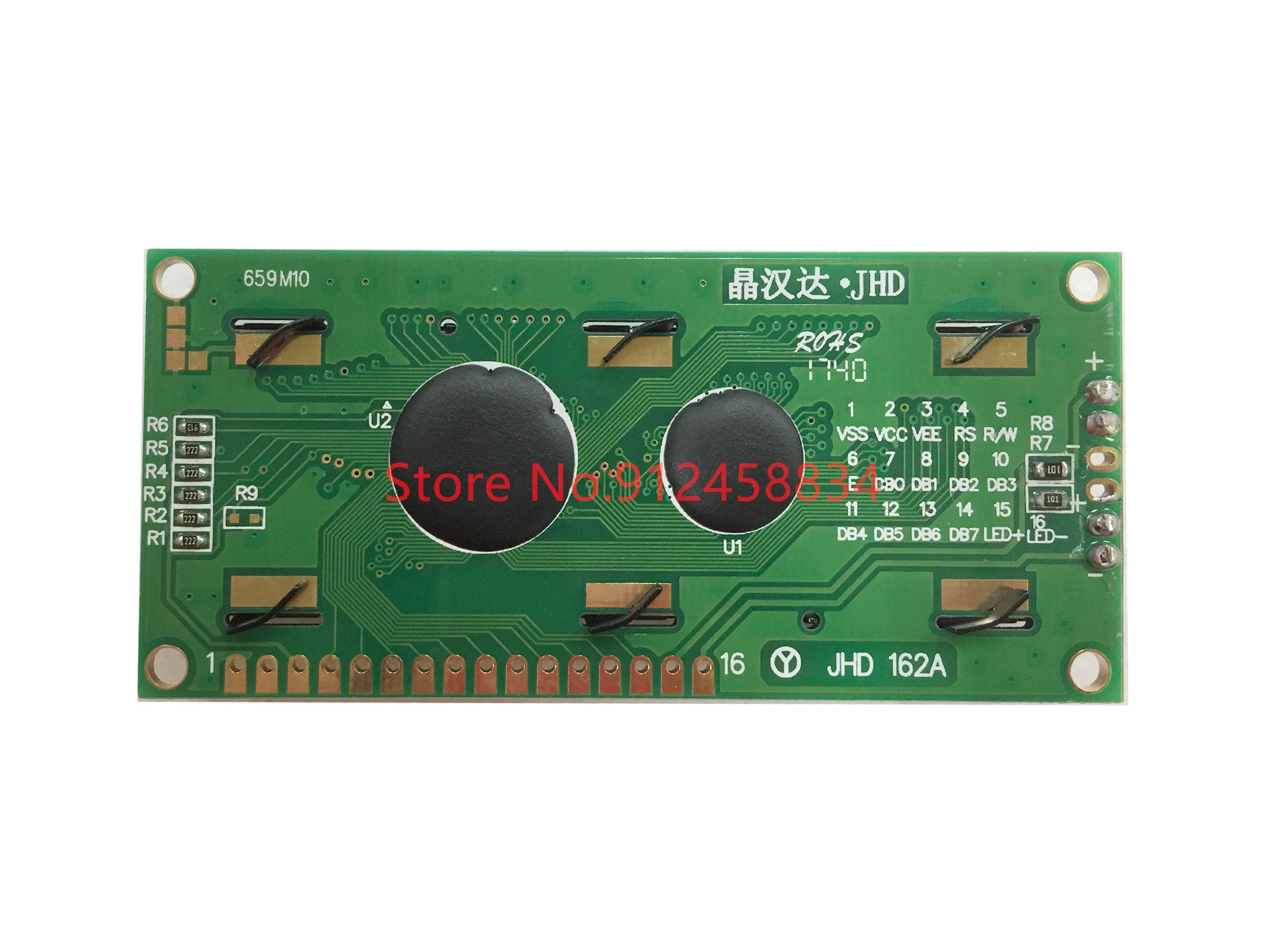 2 LED 16x2 1602 LCD Module D'affichage JHD162A QY1602A HD44780