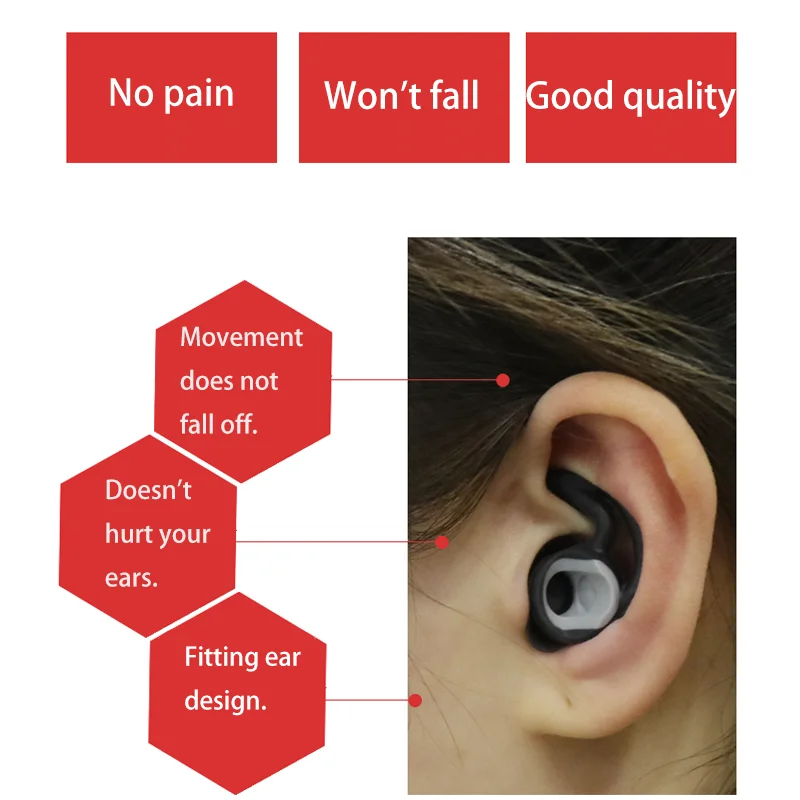 Kutou耳栓boseクワイアットコンフォート30 QC30 QC20サウンドスポーツパルス/送料/ワイヤレスイヤホンイヤeargel