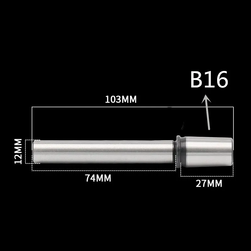 High Precision Bench Drill Integrated Spindle B10B12B16 -12mmDrill Chuck Taper Connecting Rod