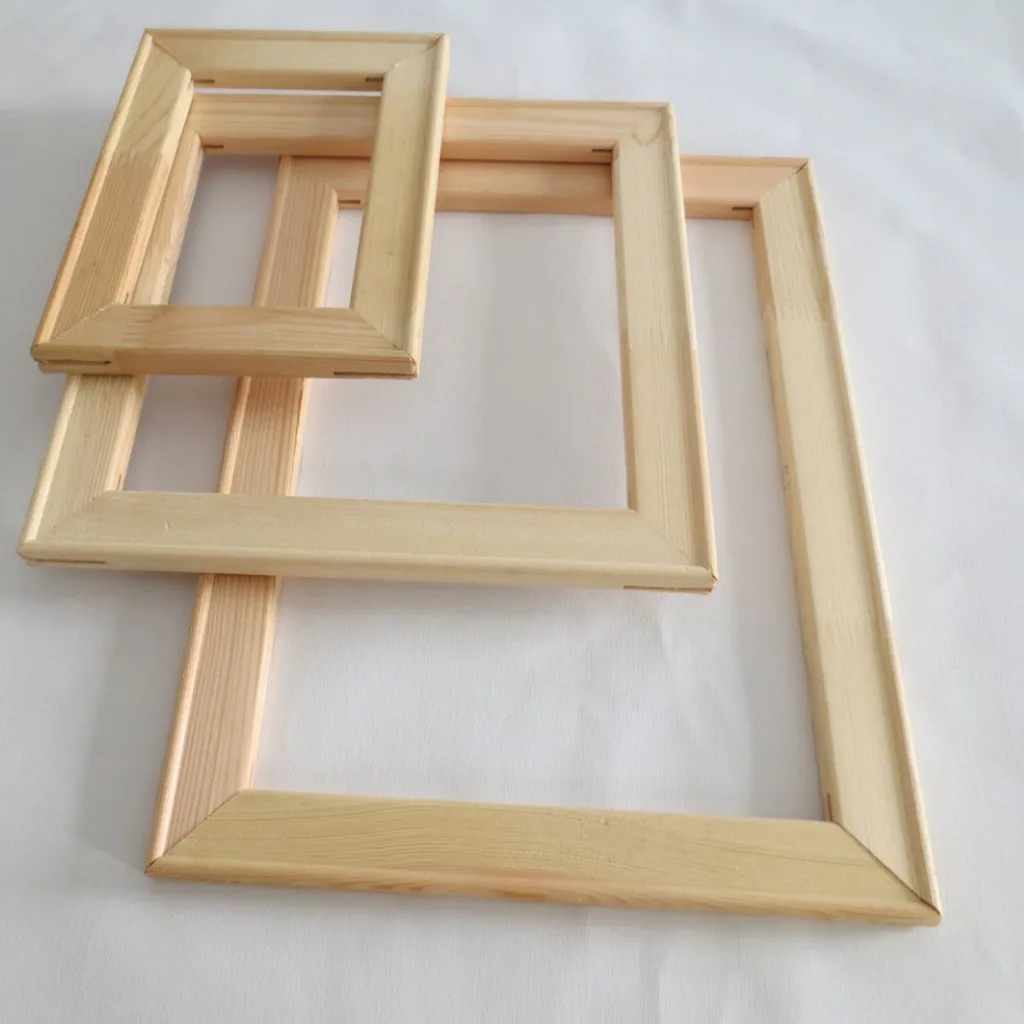 Wood Frame For Oil Paint 15x15/15x20/18x24/20x20/25x25/20x30/25x30/30x30/30x40/30x50/30x60/40x40/40x50/40x60/50x50/50x60cm F421