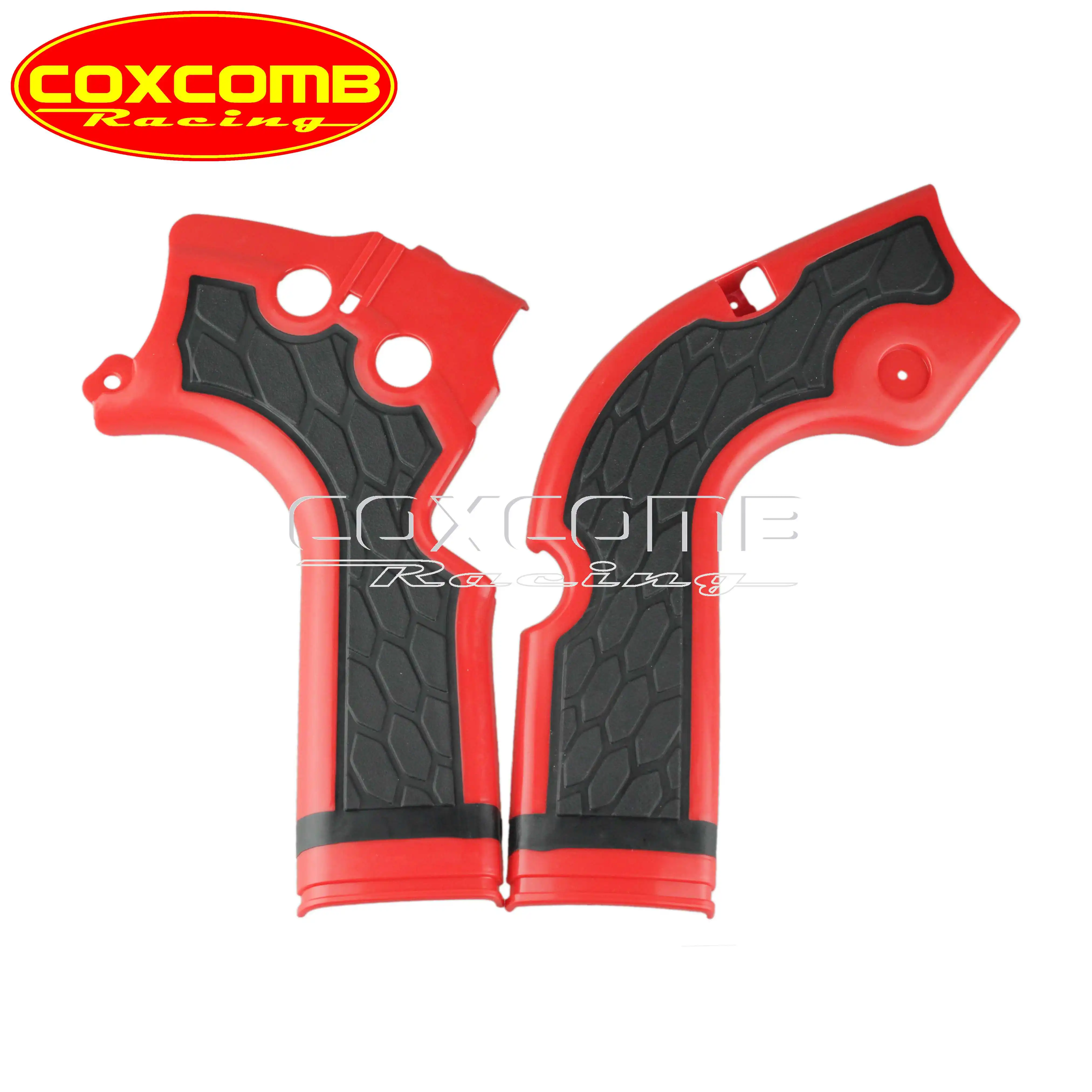 For Honda CRF 250R 450R Enduro Dual Sport Trail Grip Frame Guard 2pcs Frame Cover Protection With Fasteners CRF450R CRF250R