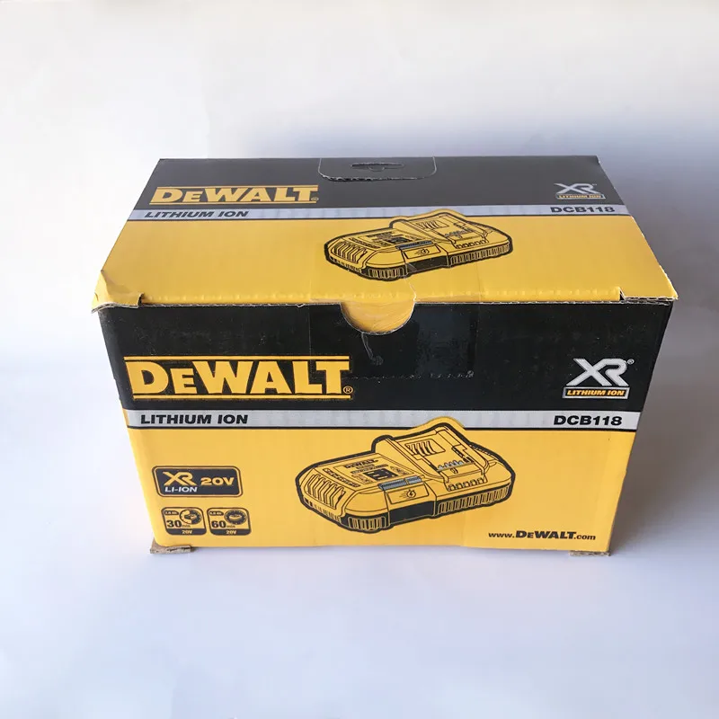 220-240 В DCB118 быстрое зарядное устройство для DEWALT 20 в 60 в MAX FLEXVOLT литий-ионный вентилятор охладитель DCB118B DCD991 DCD996 DCH481 DCG414 DCS520