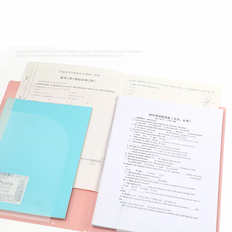 Kokuyo Campus Folder Subject Classification Multi-layer A4/A3 Multifunctional Storage Student Test Paper Portable Large Capacity