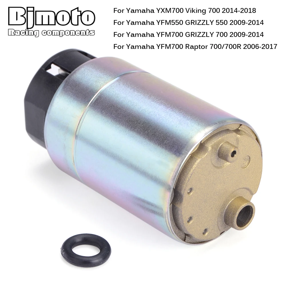 BJMOTO Motorcycle Fuel Pump For Yamaha YFM700 Raptor 700/700R 06-17 YFM700 YFM550 GRIZZLY 700/550 09-14 YXM700 Viking 700 14-18