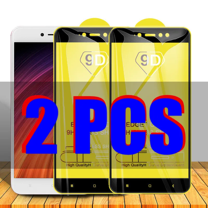 

2Pcs 9D Glass for Xiaomi Redmi Note 5A Protective Glass on the for Xiomi Redmi Note 5A Prime Note5A Prime Screen Protector Film