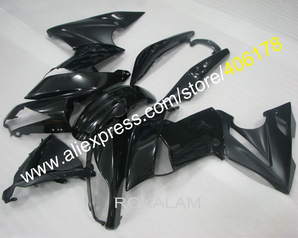 

All Black Motorcycle Fairings For Kawasaki ER6F Fairing Ninja 2009-2011 650R ER6F ER 6F 09-11 Motorcycle Kit (Injection Molding)