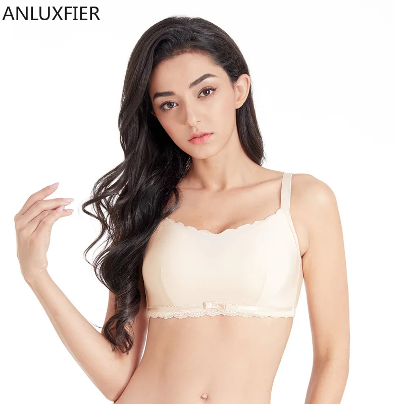 X9024 Wireless Lace Pocket Bra for Breast Prosthesis Women Mastectomy Bras Breast Form Bra Mastectomy Women Bra