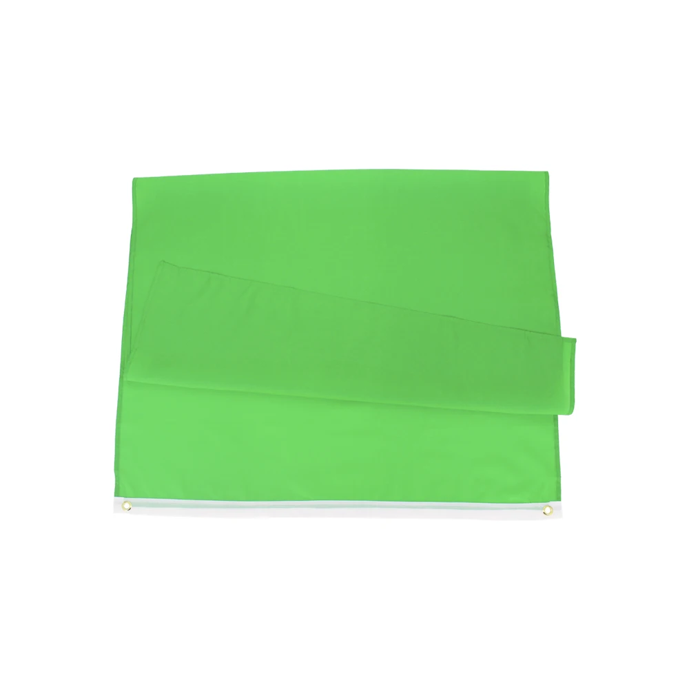 3x5 Ft 90x150cm wholesale Green Colored Flag Solid Color Flag Monochrome Flag