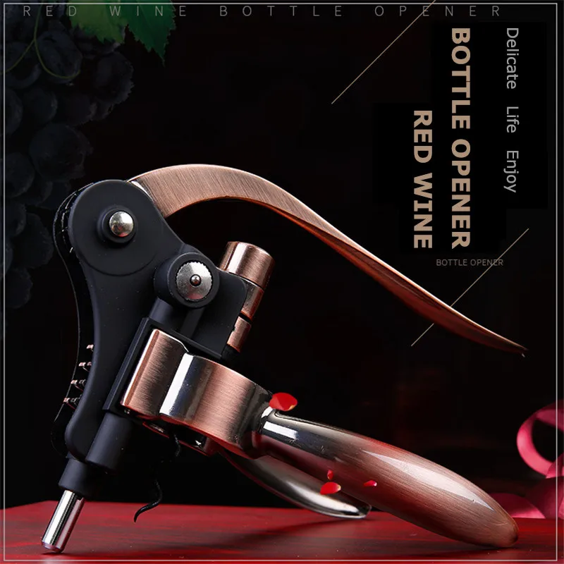 

High Quality Wine Opener Zinc Alloy Creative Wine Bottle Opener Rabbit-Shaped Corkscrew Wine Bottle Openers for Home friend gift