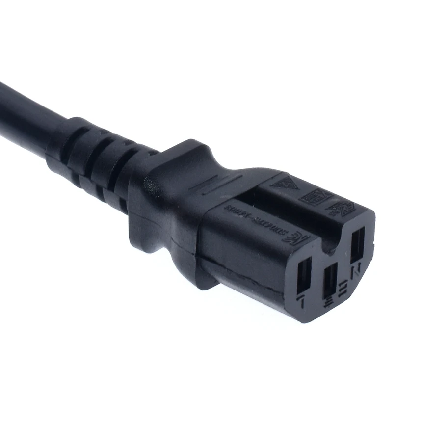 1.8m EU Schuko Power cables,Europe CEE7/7 Power Cord ,EU to C15 Power lead for household electrical appliances